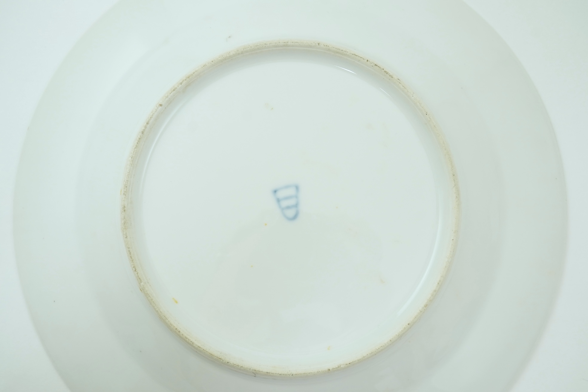 A pair of Vienna style porcelain plates, late 19th century